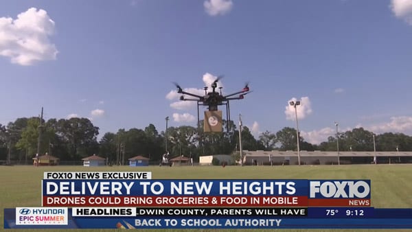 Deuce Drone Tests In Mobile