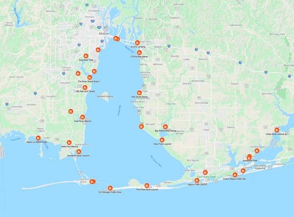 Gulf Shores Closures: Boat Launches, Lake Shelby