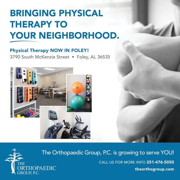 The Orthopaedic Group Expands PT To Foley Office