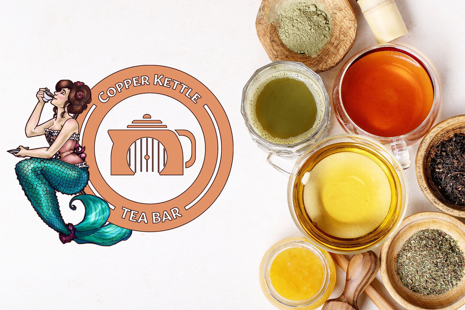 Copper Kettle Opens Second Location | Photo Courtesy of <a href="https://www.shutterstock.com/image-photo/variety-green-black-matcha-tea-glass-1675335784" target="_blank" rel="noopener">Shutterstock</a>