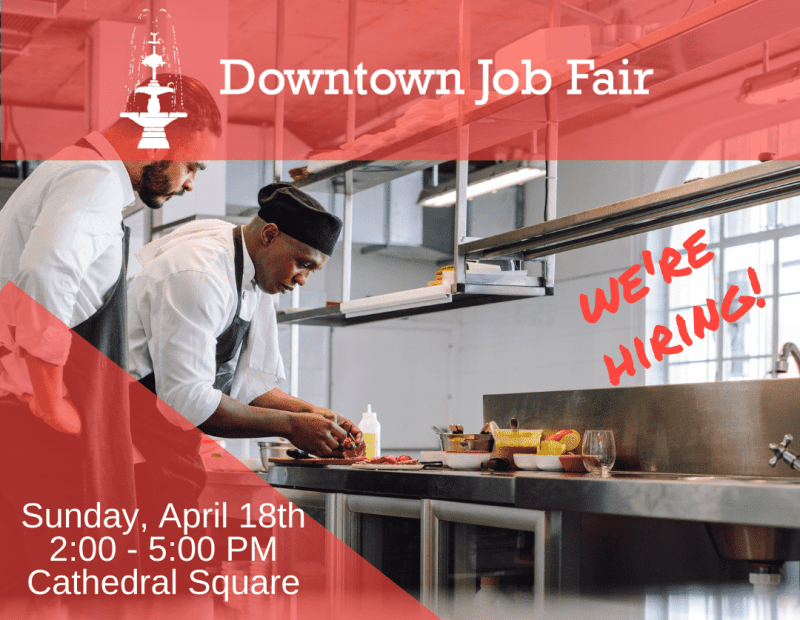 Downtown Job Fair This Weekend
