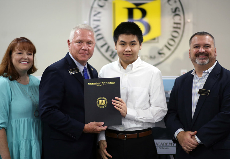 Spanish Fort Recognizes Four National Merit Scholars