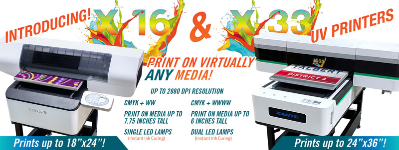 Xante&rsquo; Announces New Heavy White UV Ink
