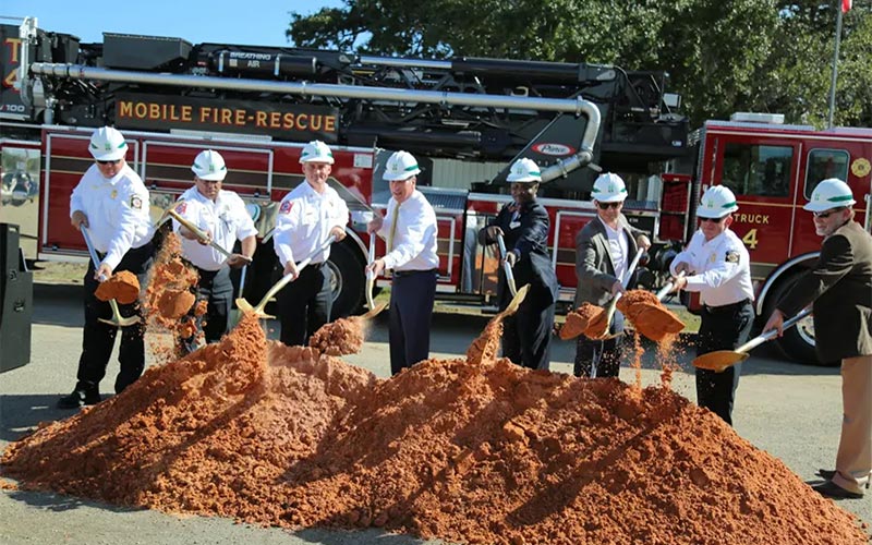 Ground Broken On MFRD Training Center