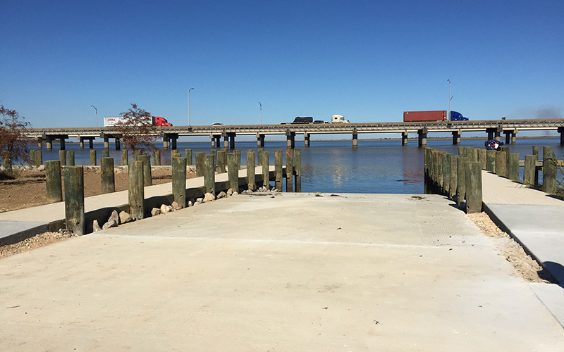 Ted Middleton Boat Ramp Reopens