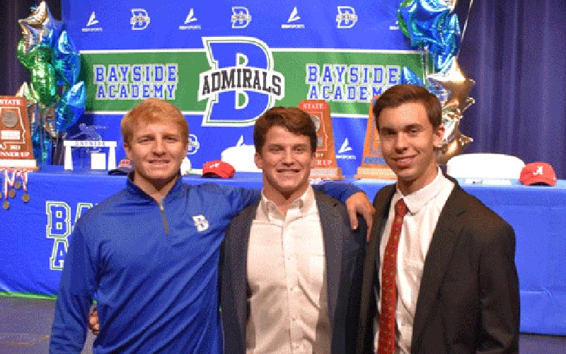 Bayside Seniors Sign Division I Letters Of Intent
