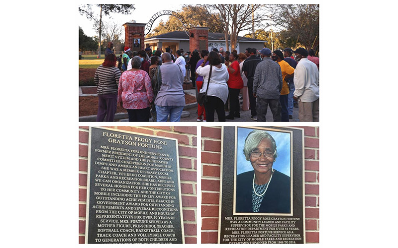 Walking Trail Dedicated At Figures Park