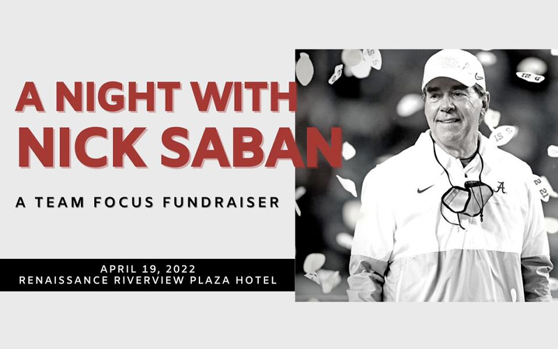 Saban Returns For Team Focus Event