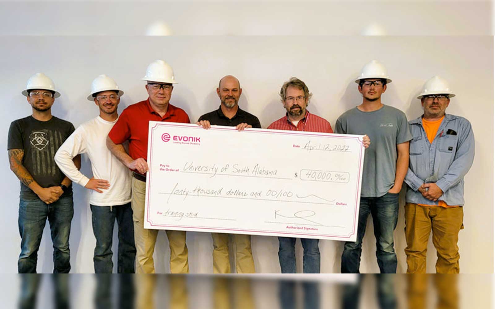 Evonik Donates To USA