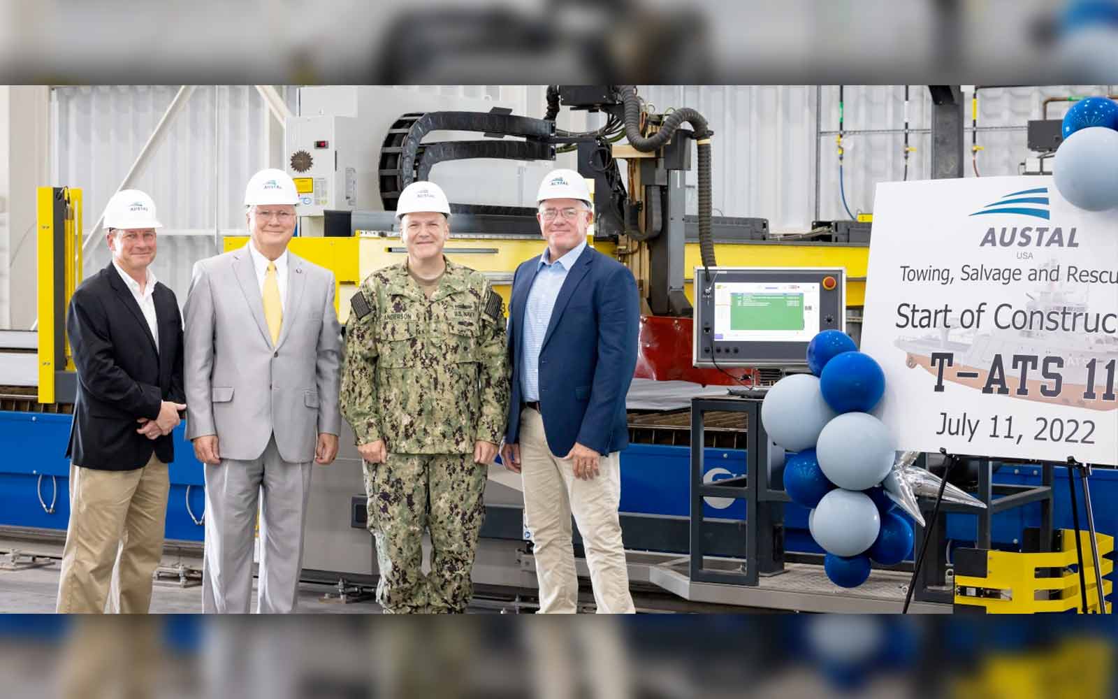 Austal Begins Work On Steel Ship