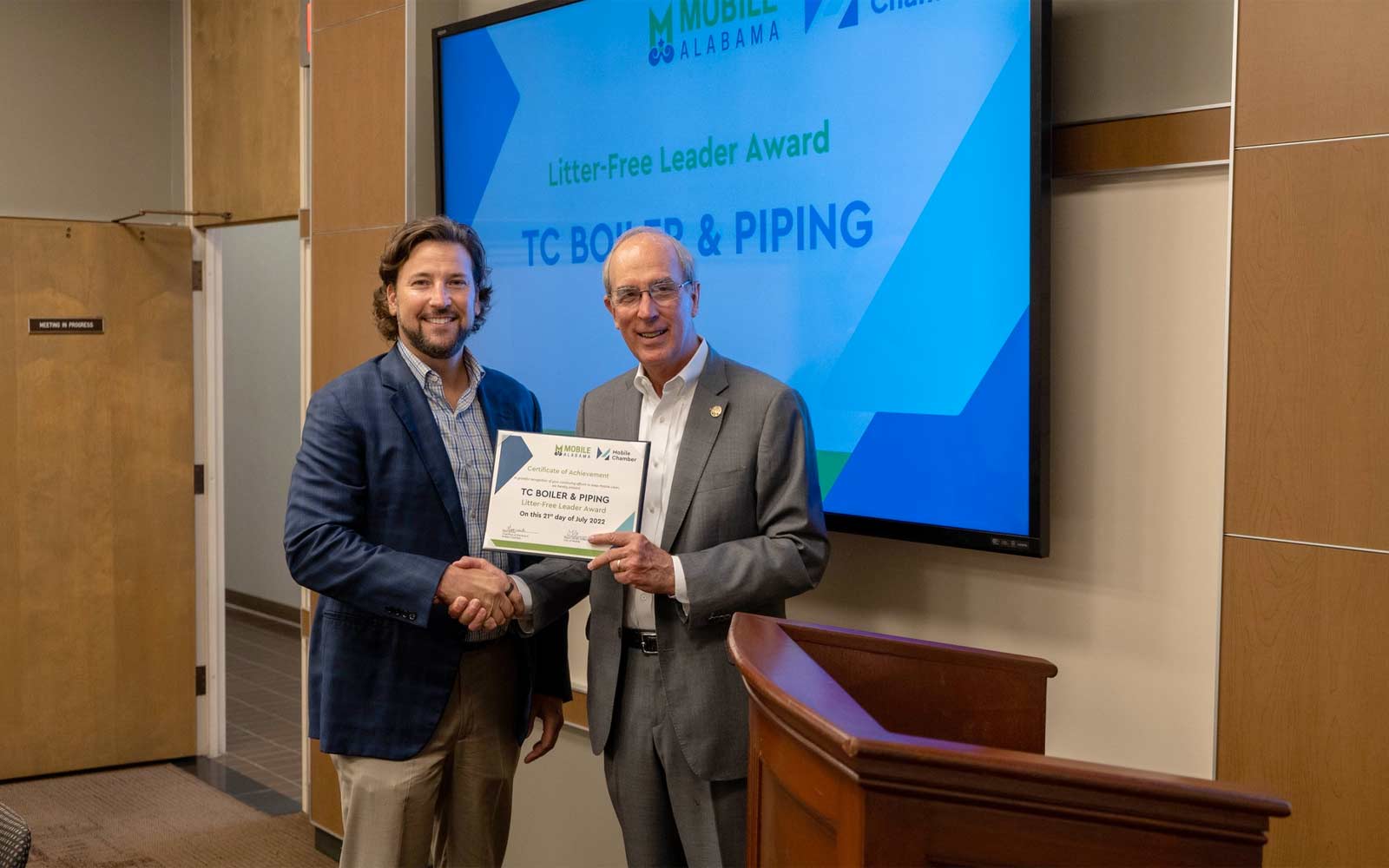 First Mobile Litter-Free Leader Awarded