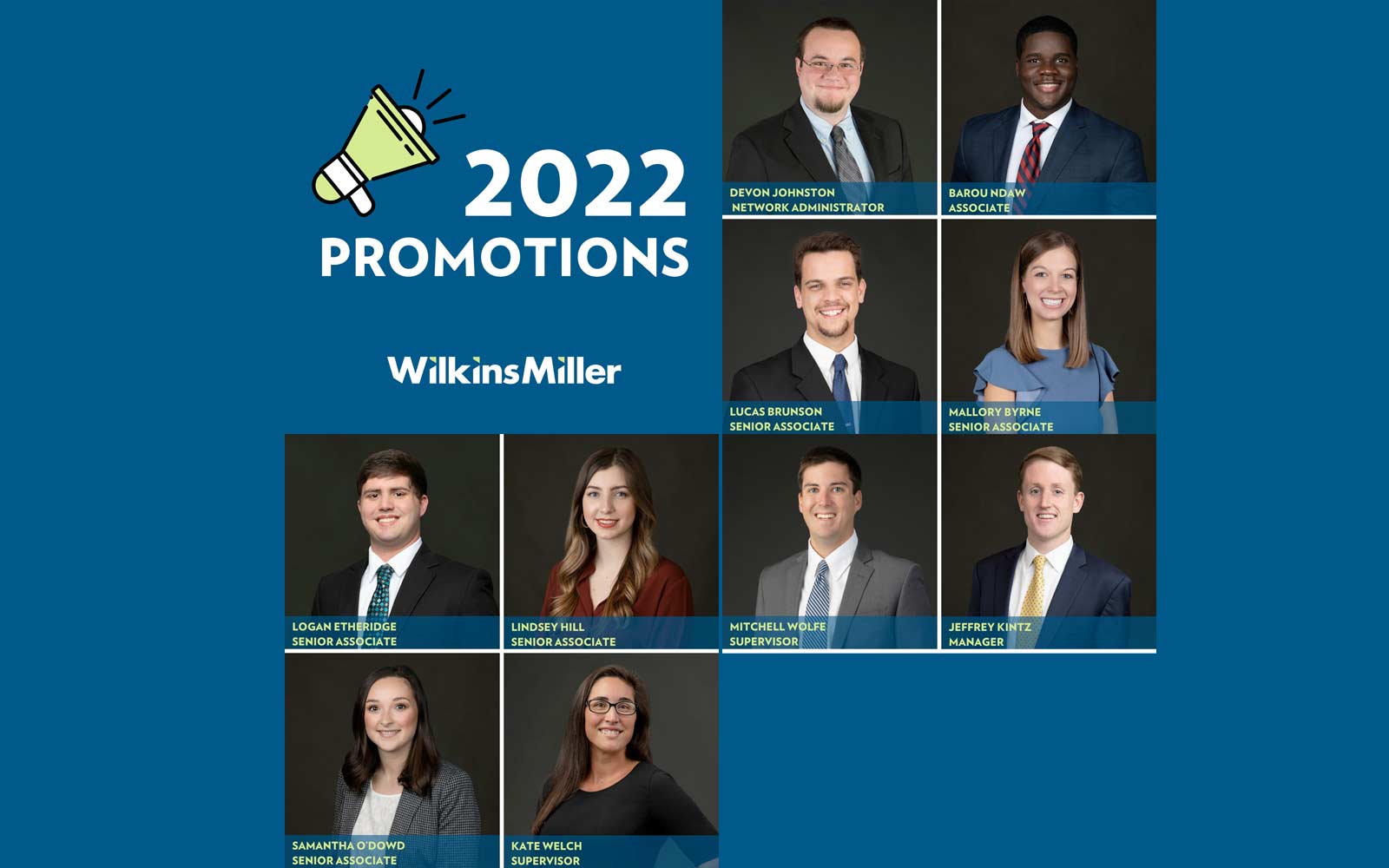 Wilkins Miller Announces Promotions