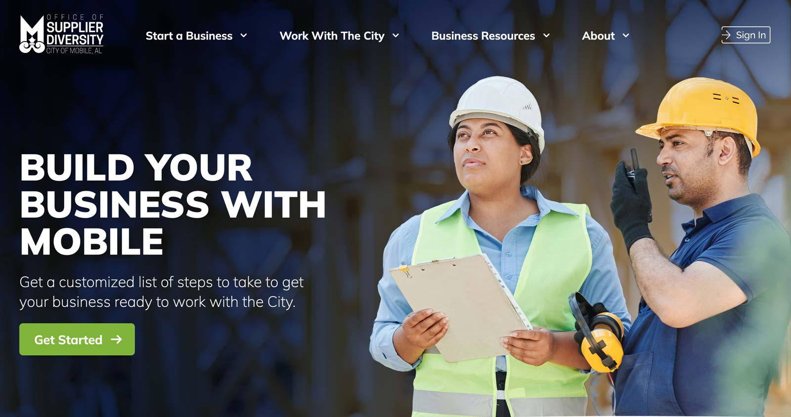 Mobile Revamps Supplier Diversity Website