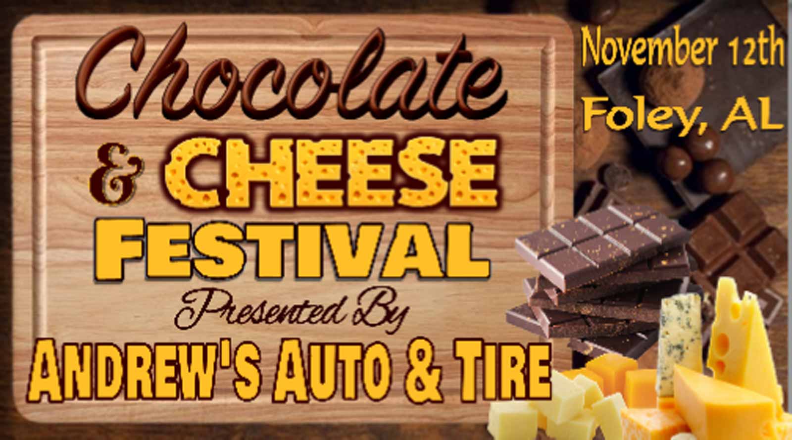 Chocolate &amp; Cheese Festival Coming Up