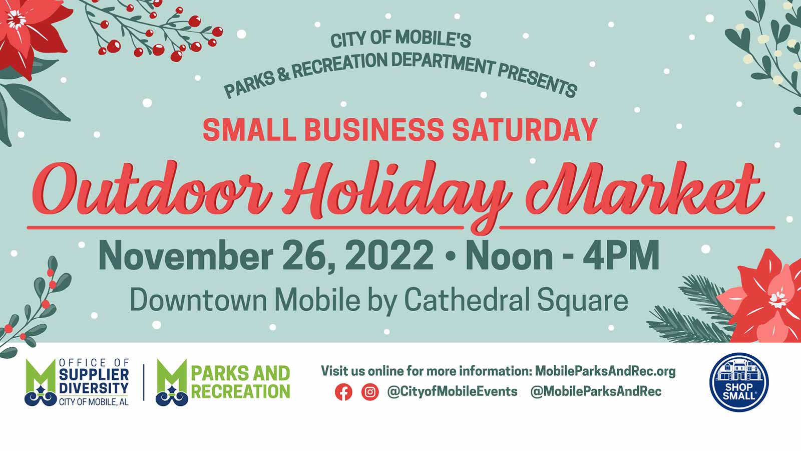 Small Business Saturday Announced