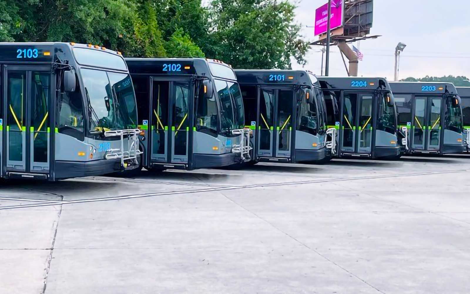 Mobile Transit System Schedules Job Fairs