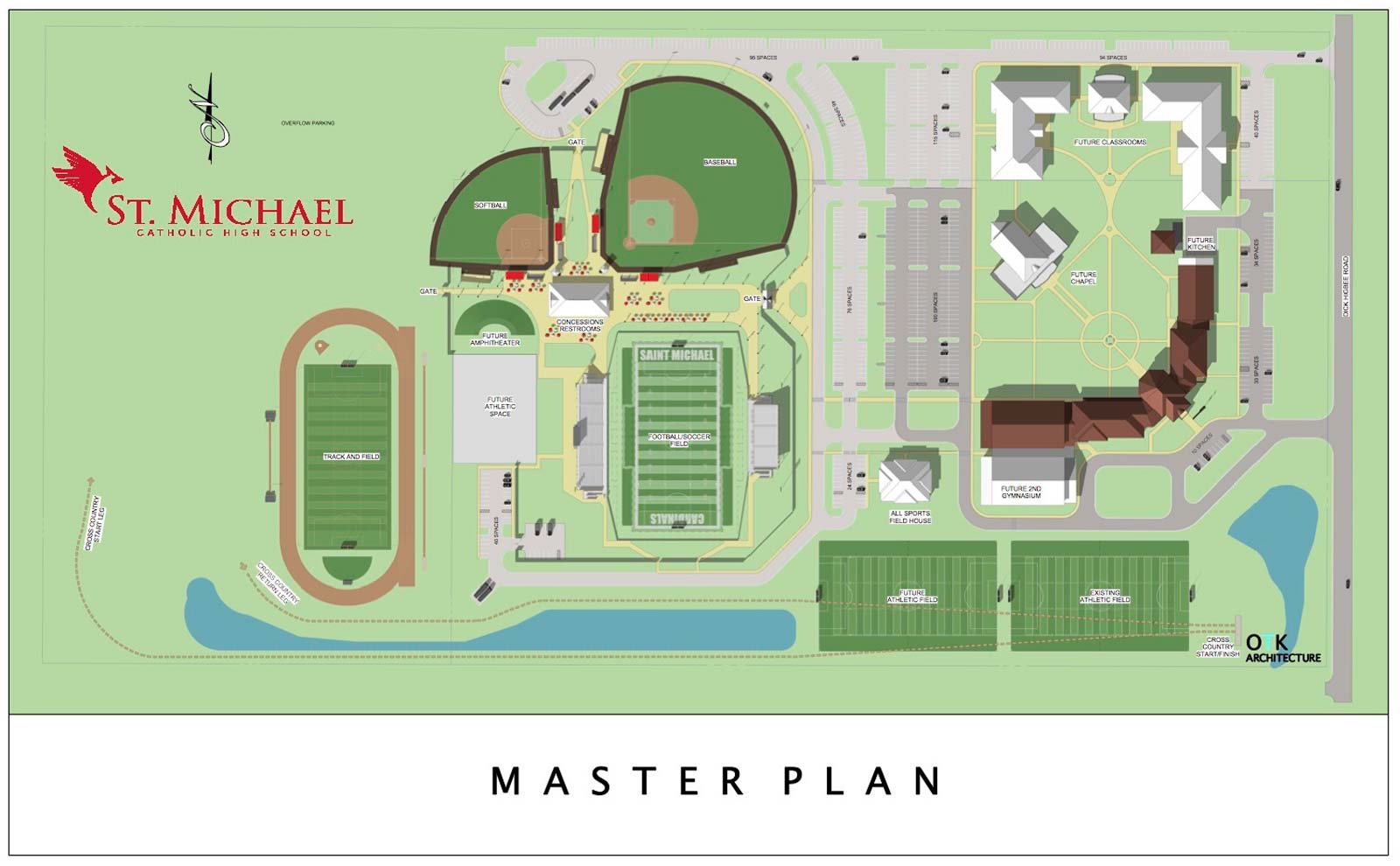 St. Michael Catholic High School Holds Groundbreaking For Athletic Fields