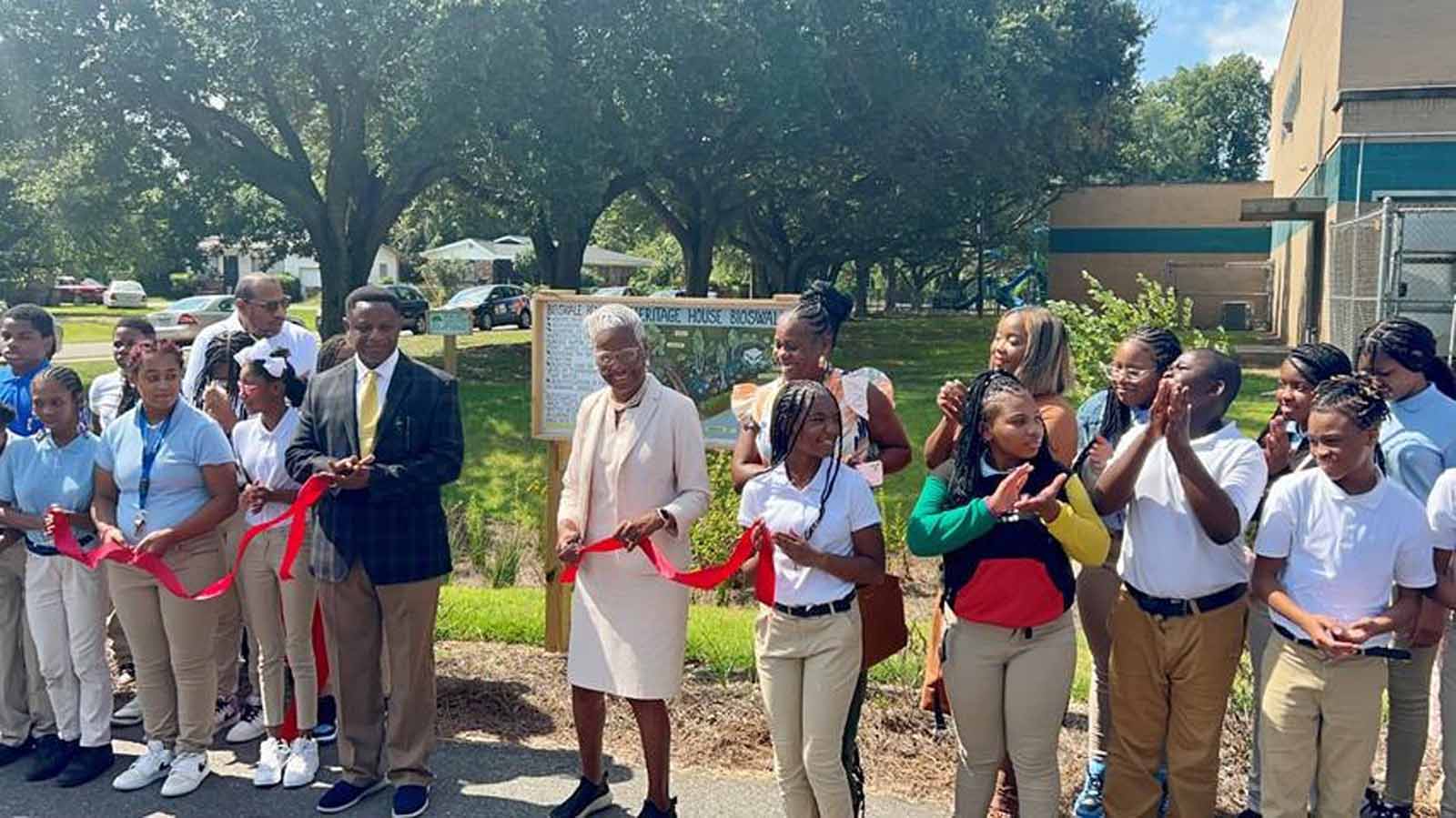 Africatown Heritage House Bioswale