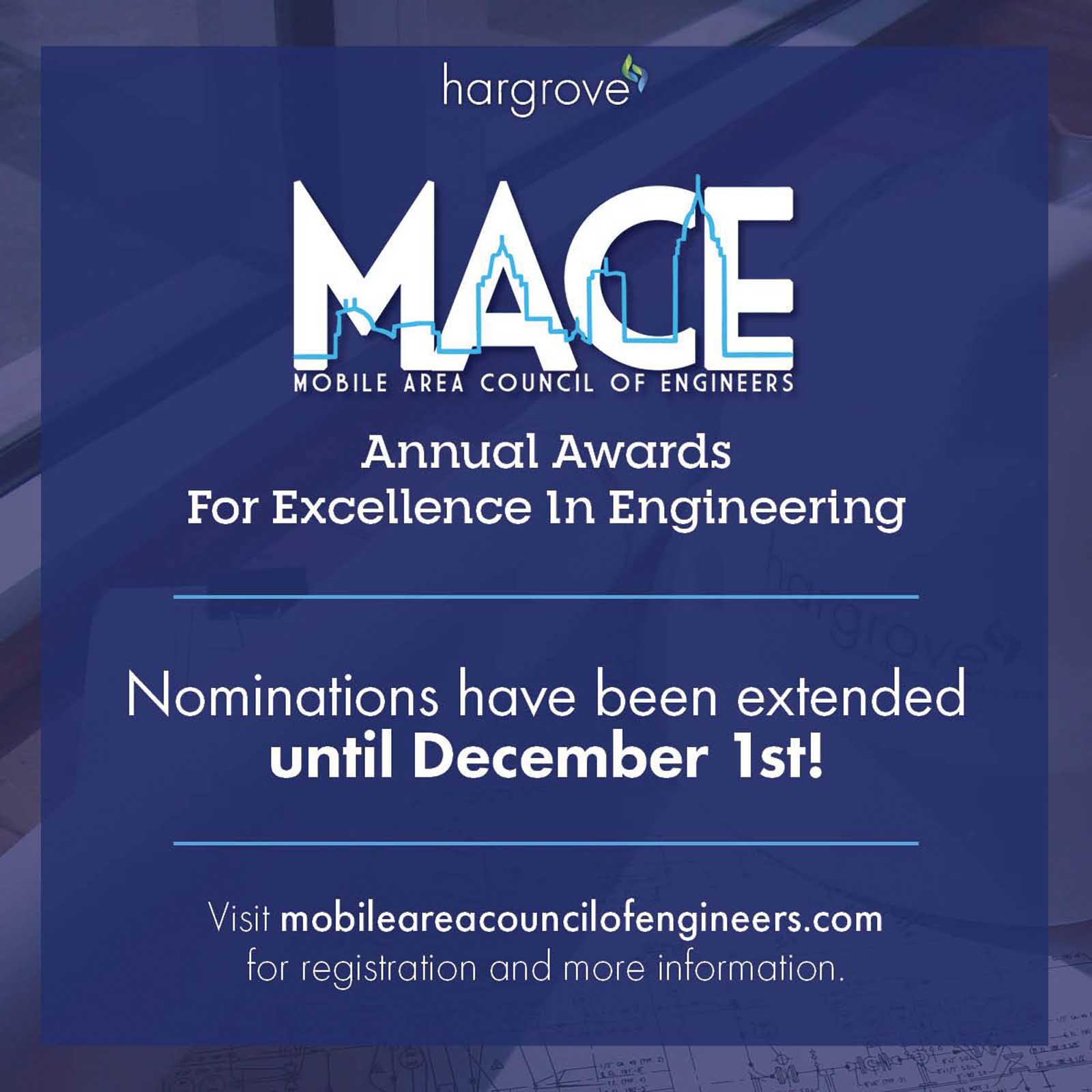 MACE Awards Nomination Deadline December 1