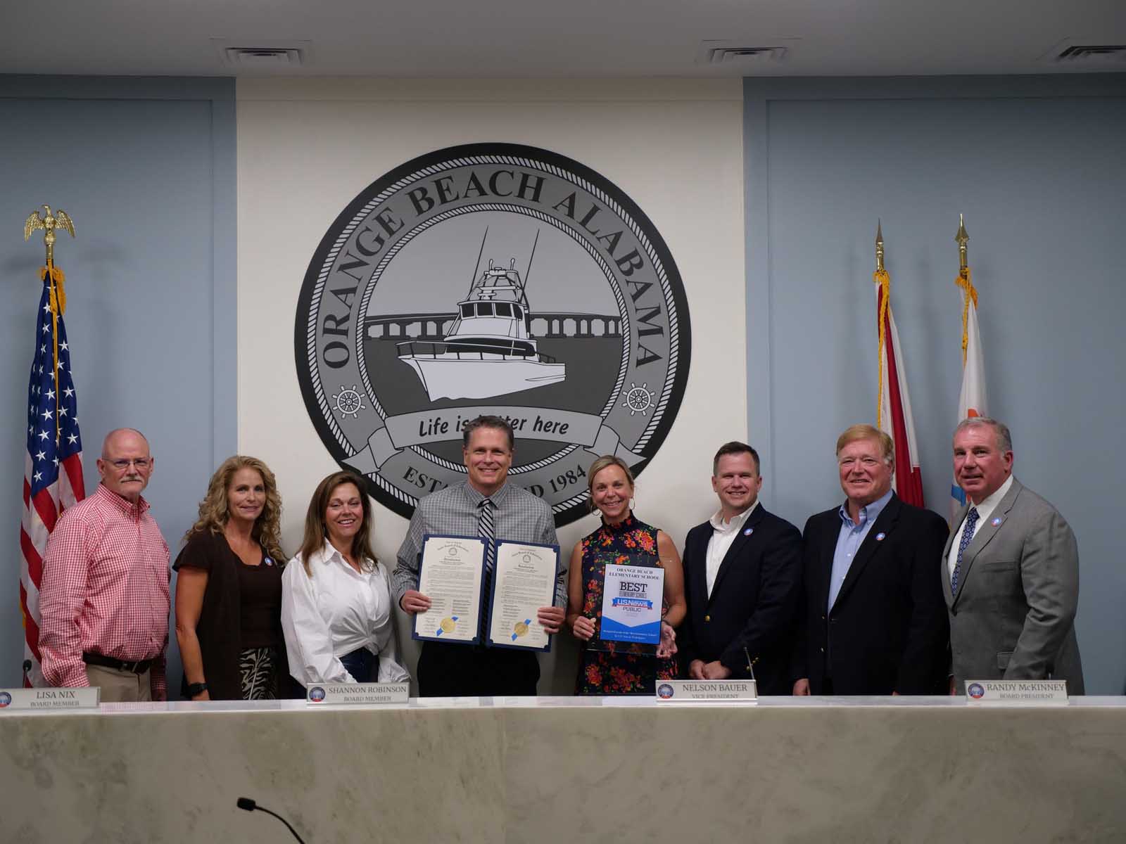 Orange Beach Schools Mark Achievements
