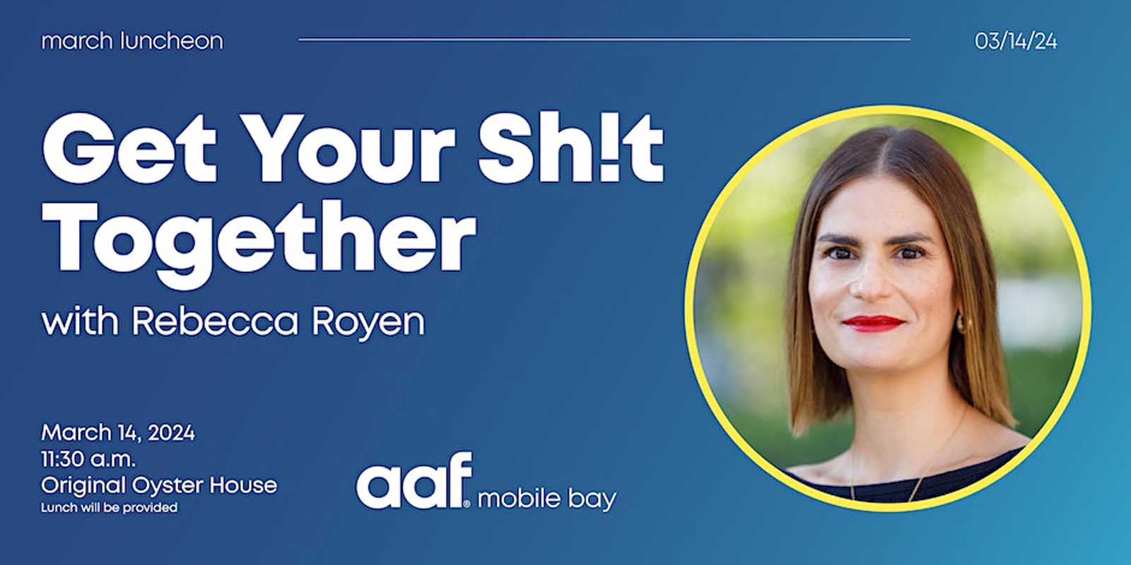 AAF Mobile Bay To Host March Lunch And Learn