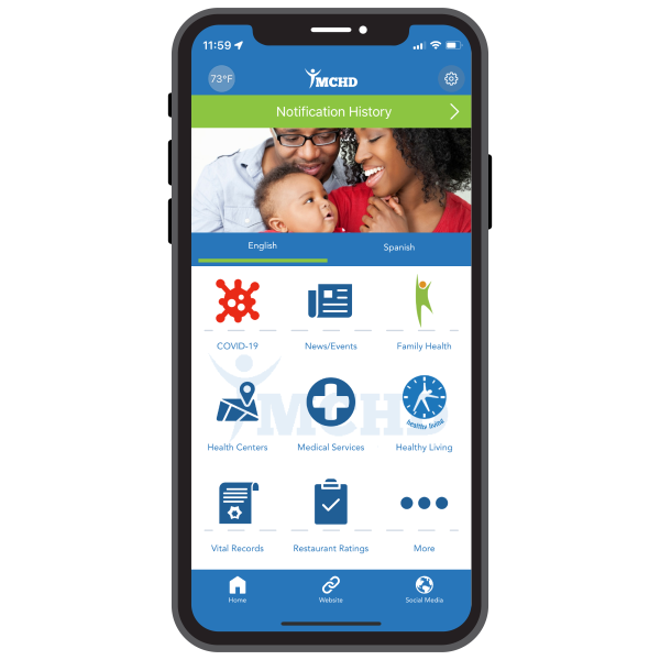 MCHD SMARTPHONE APP ADDS “HEAT RISK” FEATURE