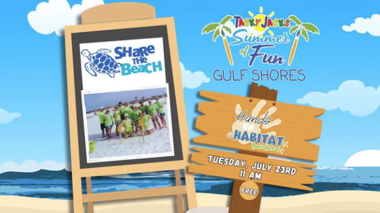 ACF HANDS-ON HABITAT COMING TO TACKY JACKS