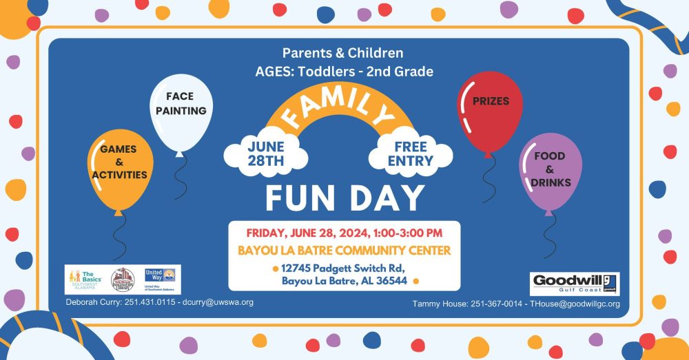 FAMILY FUN DAY COMING TO BAYOU LA BATRE