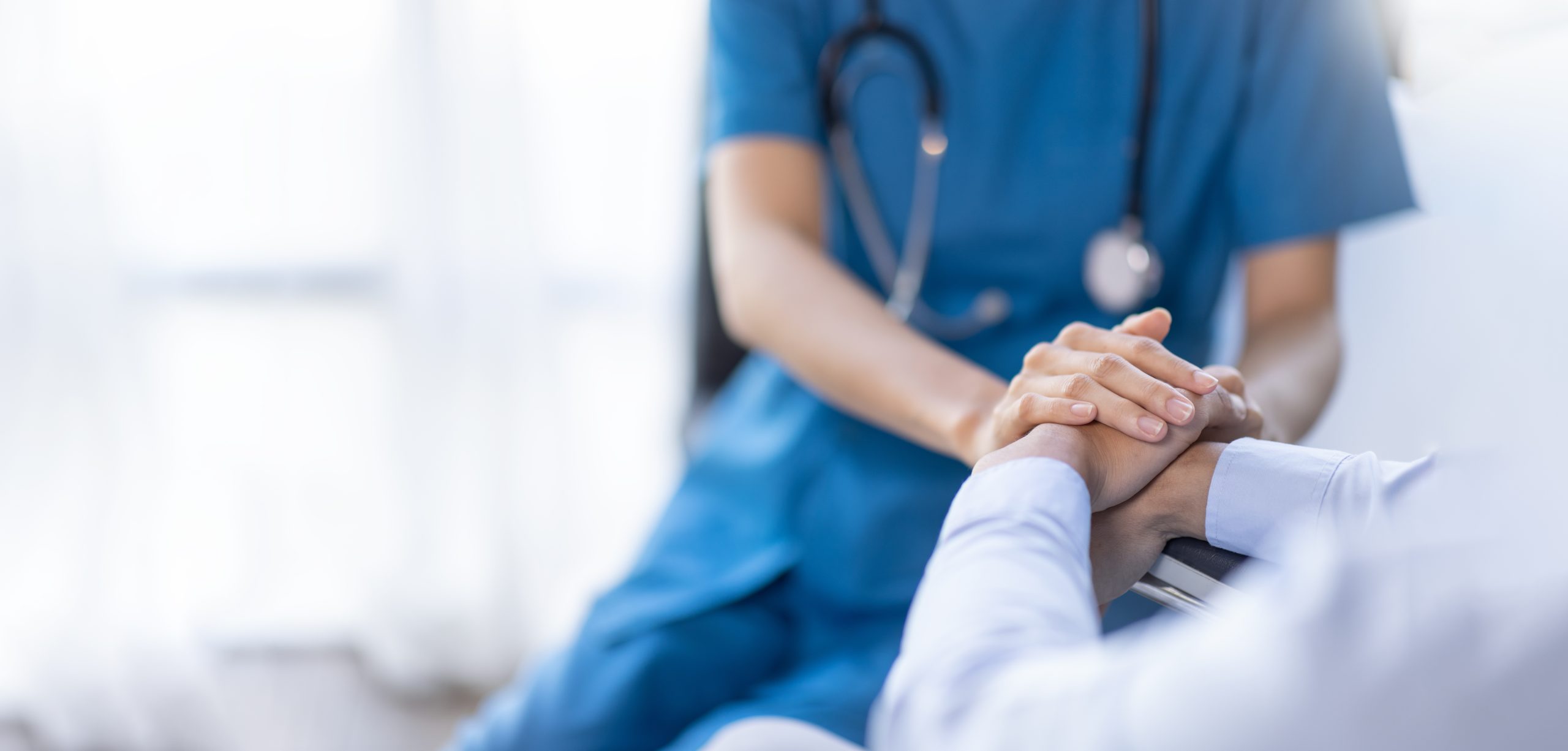Cropped,Shot,Of,A,Female,Nurse,Hold,Her,Senior,Patient's