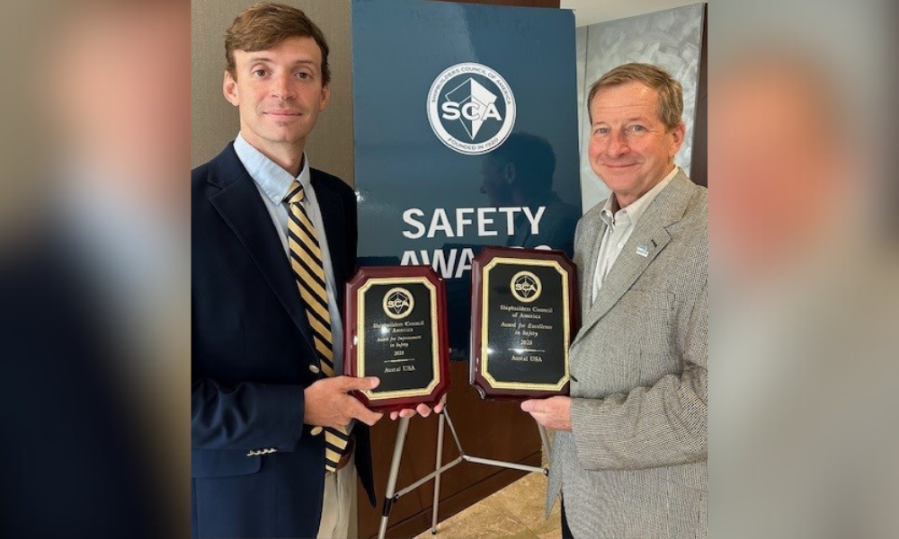 AUSTAL WINS THREE SAFETY AWARDS
