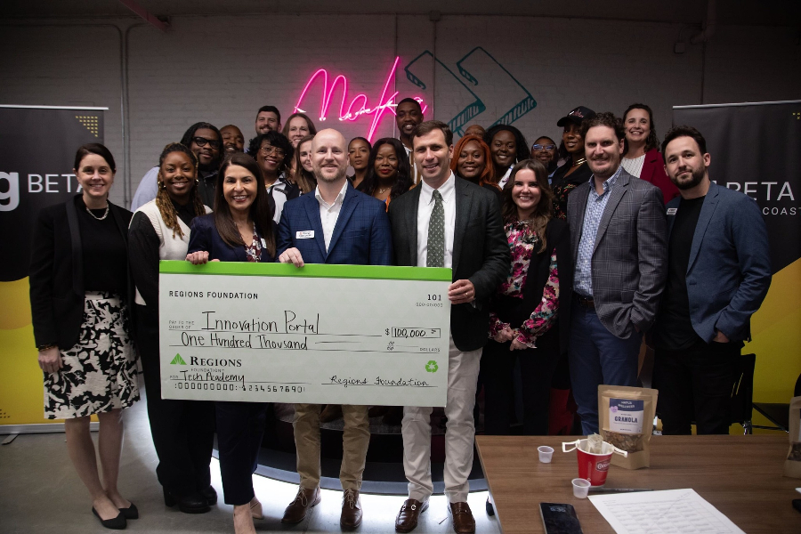 REGIONS FOUNDATION SUPPORTS TECHACADEMY-