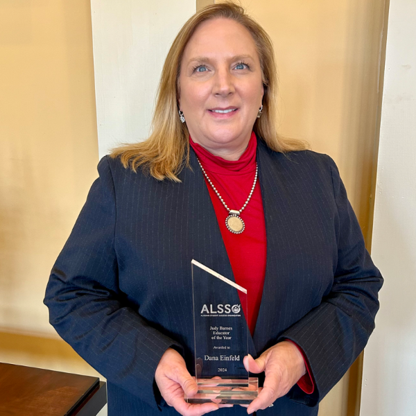 CACC’S EINFELD NAMED EDUCATOR OF THE YEAR