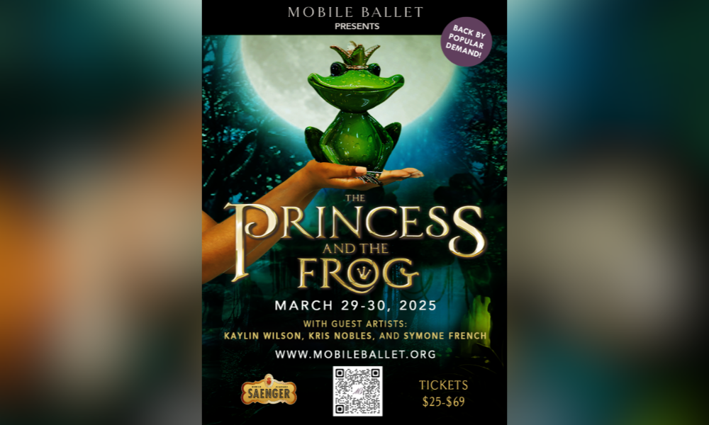 Mobile Ballett the princess and the frog