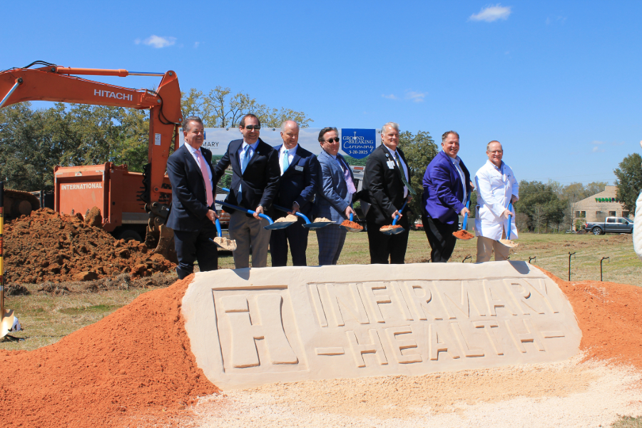 WHITE-SPUNNER BREAKS GROUND ON MALBIS INFIRMARY HEALTH PROJECT