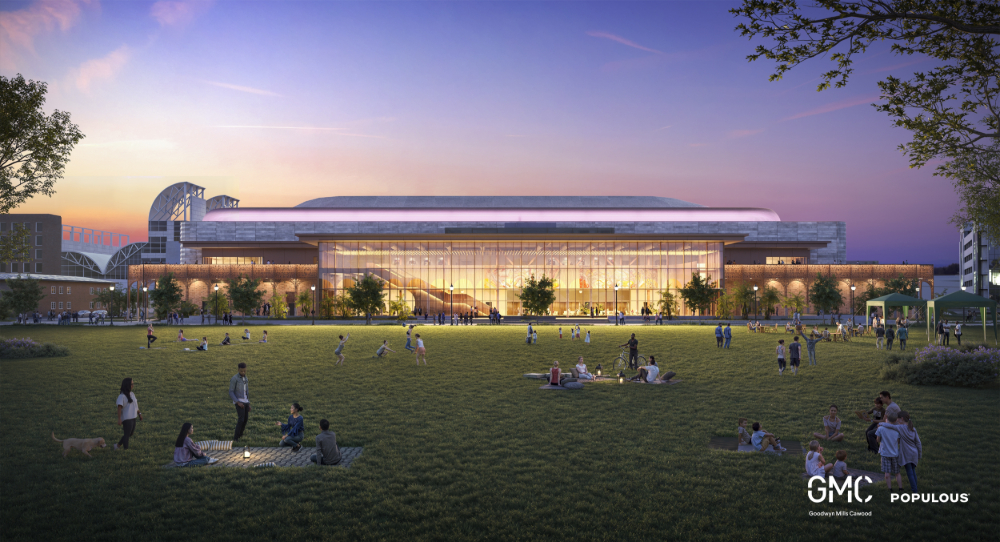 CONSTRUCTION STARTS ON AFRICATOWN WELCOME CENTER, MOBILE ARENA