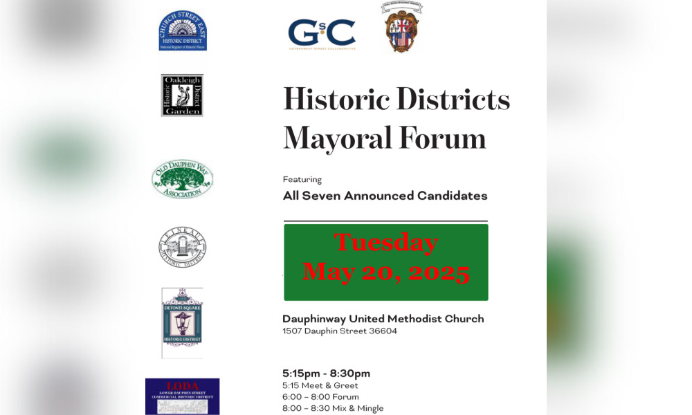 Mobile mayoral candidates forum coming up