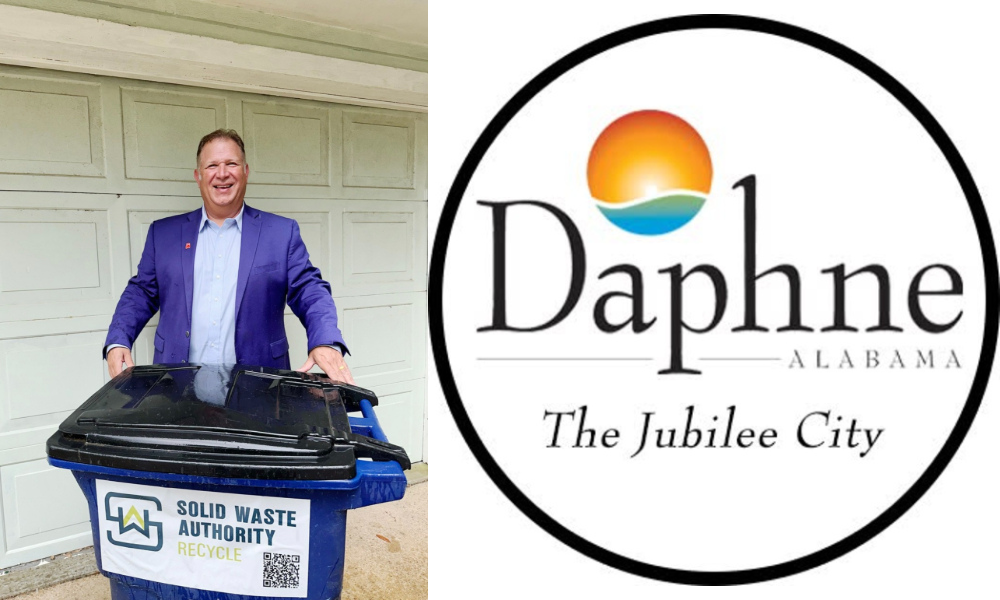 Curbside Recycling starts in Daphne