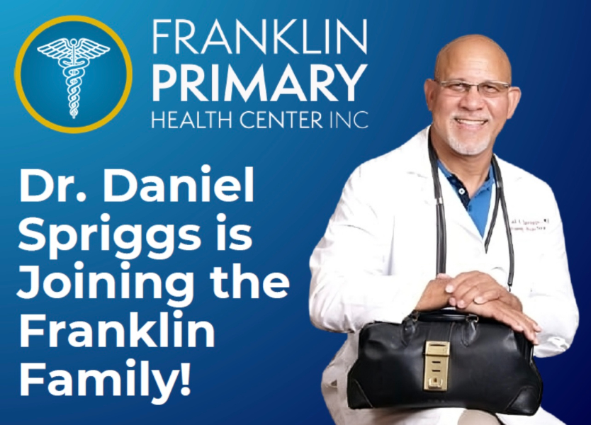 SPRIGGS JOINS FRANKLIN PRIMARY CARE__