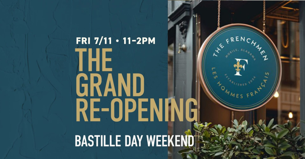 THE FRENCHMEN TO HOST REOPENING AT NEW LOCATION