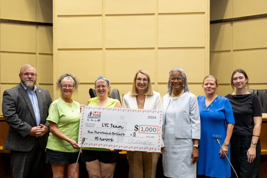 FOUR TEAMS RECEIVE LOVE YOUR COMMUNITY GRANTS