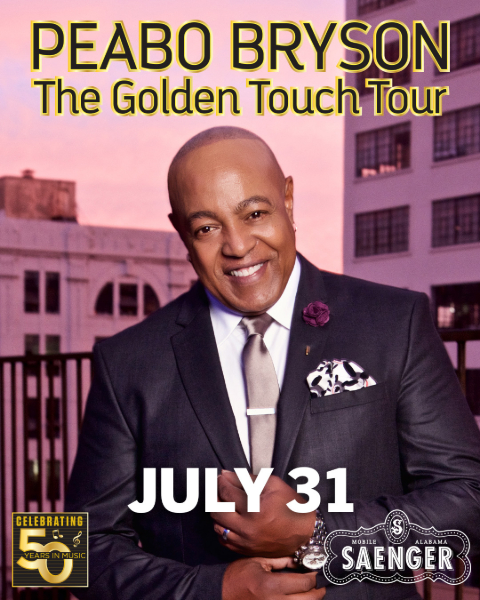 PEABO BRYSON COMING TO SAENGER