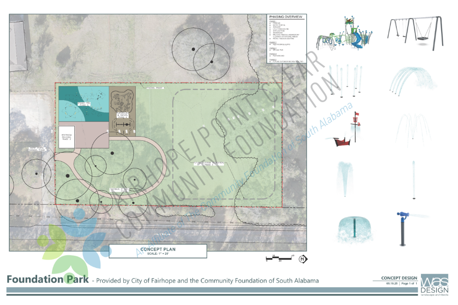 PROPOSAL FOR FOUNDATION PARK IN FAIRHOPE ANNOUNCED