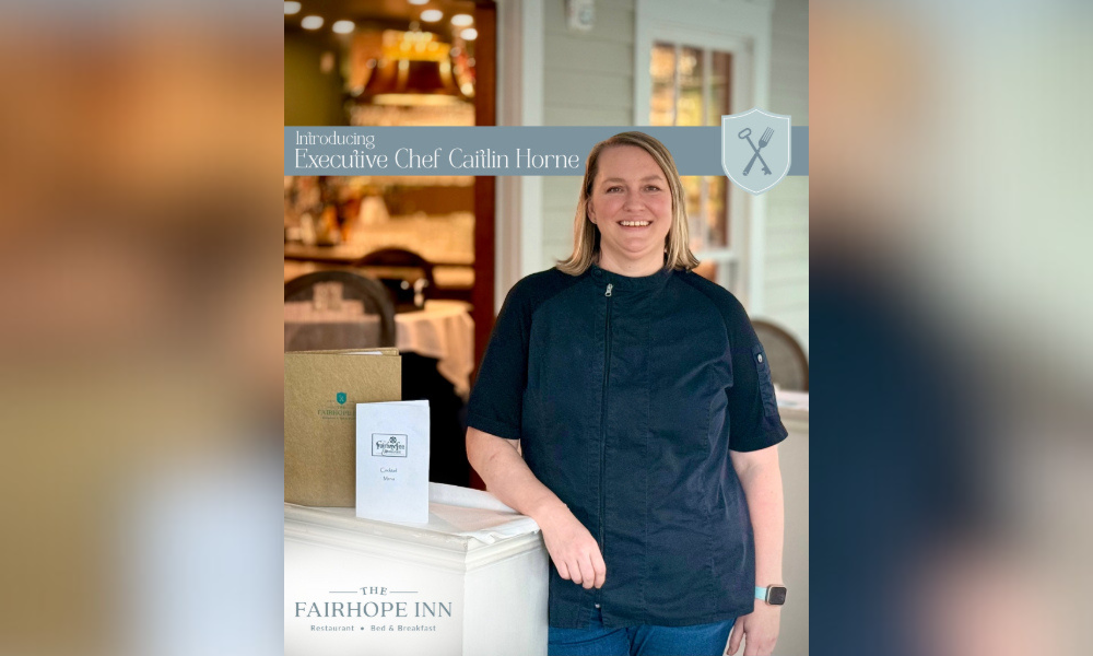the Fairhope inn announces New Executive chef