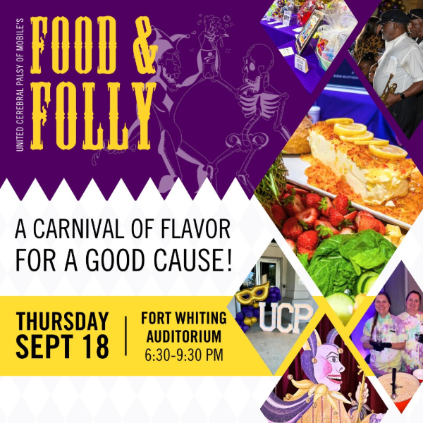 UNITED CEREBRAL PALSY’S FOOD & FOLLY ANNOUNCED