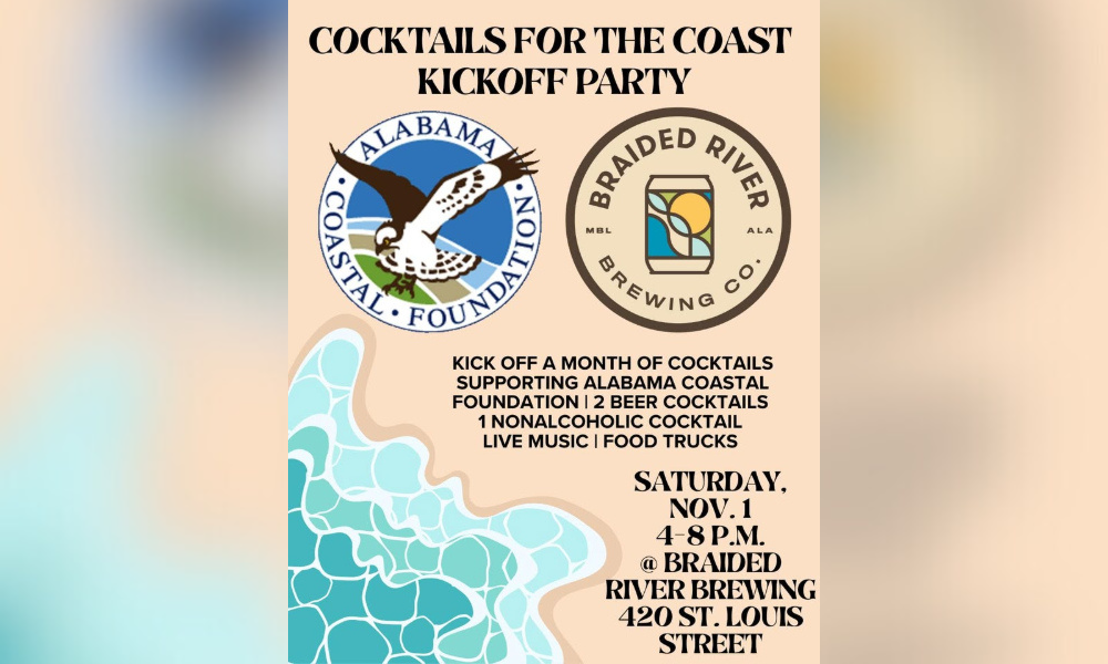 ACF cocktails for the coast kicks off November 1