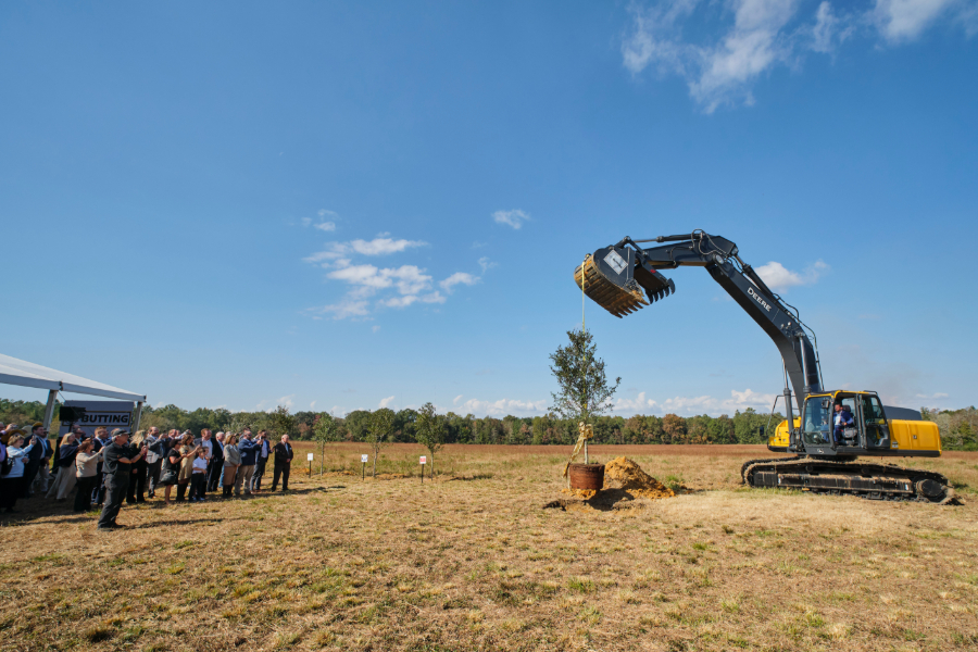 BUTTING BREAKS GROUND ON LOXLEY FACTORY