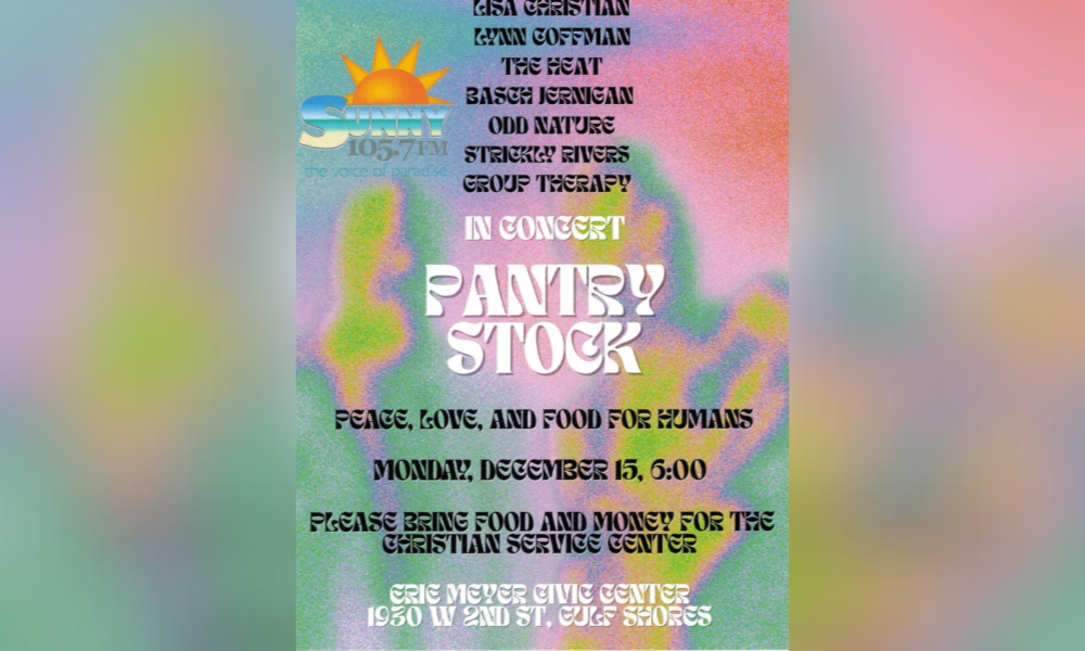 Christian service center food bank benefit announced