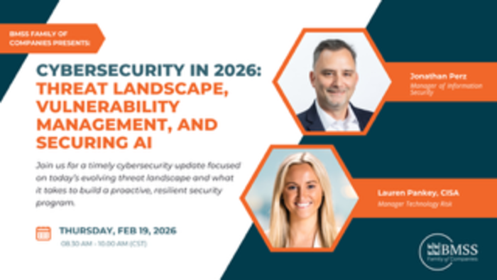 BMSS TO PRESENT CYBERSECURITY WEBINAR