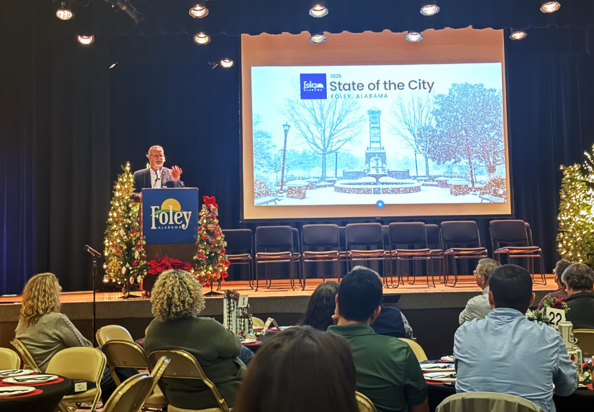 FOLEY MAYOR LAYS OUT CONSTRUCTION PLANS