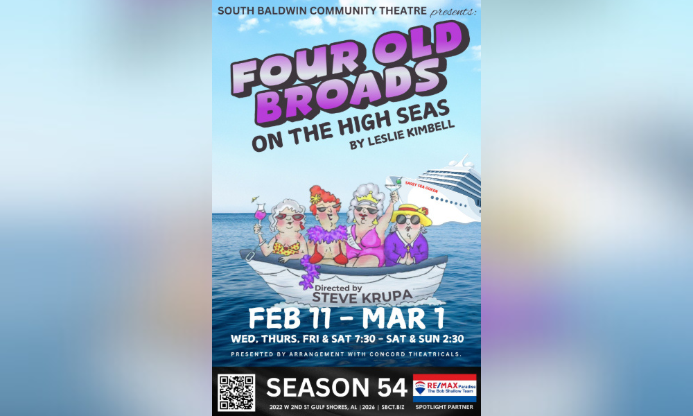 south Baldwin community theater to present four old broads